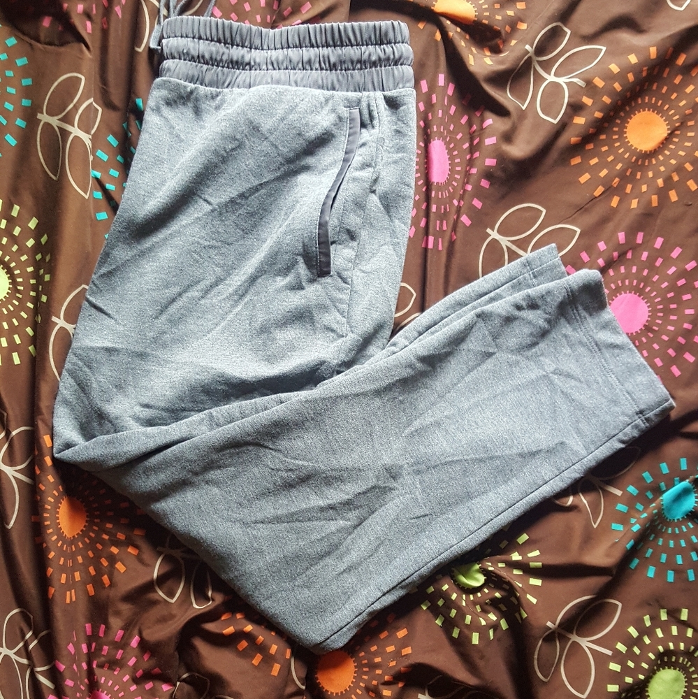 Grey Banana Republic Cropped Wide Leg Pants Size M